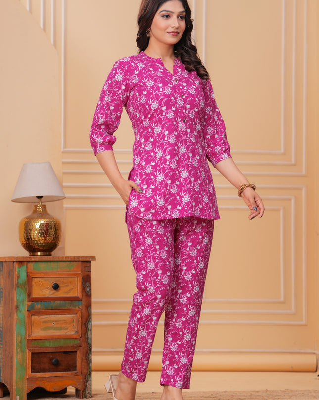 Mogra Vine Co-ord Set