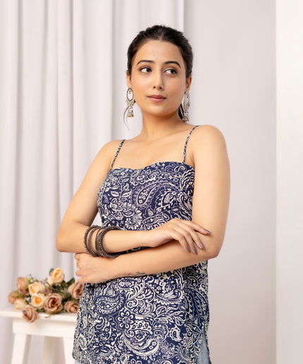 Rhea Square Neck Kurti