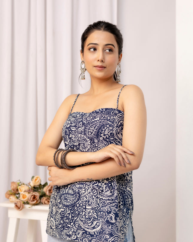 Rhea Square Neck Kurti