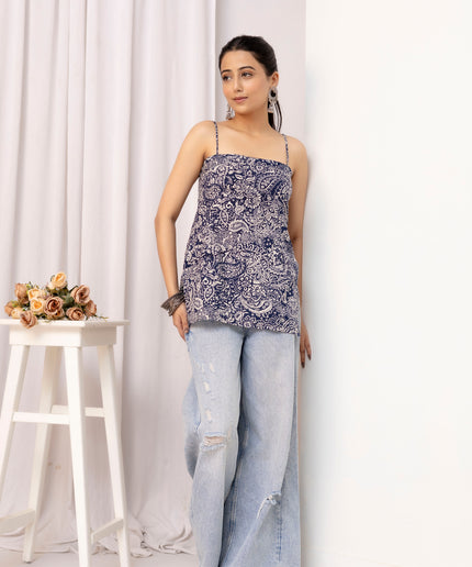Rhea Square Neck Kurti