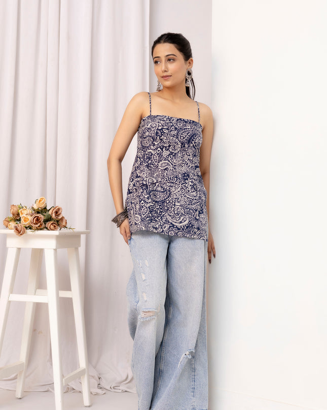 Rhea Square Neck Kurti