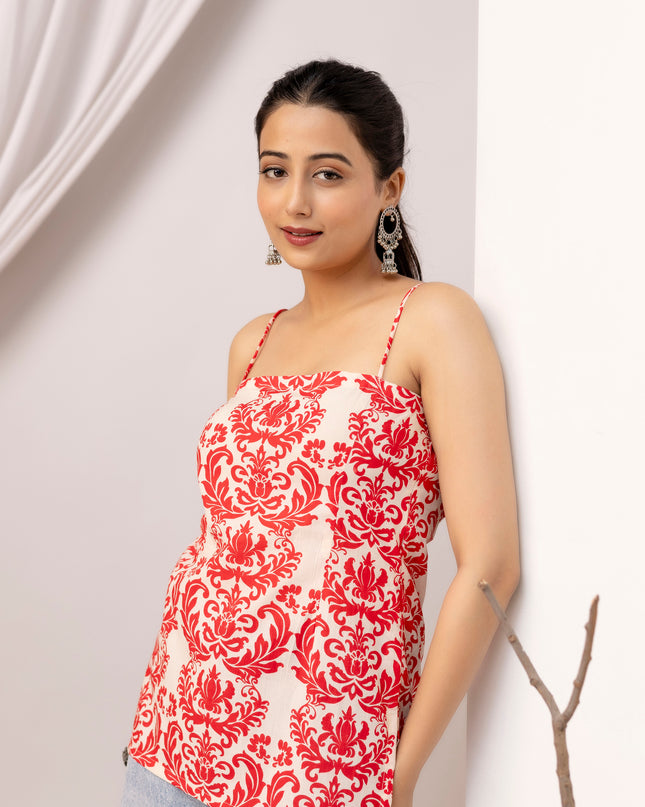Saanvi Square Neck Kurti