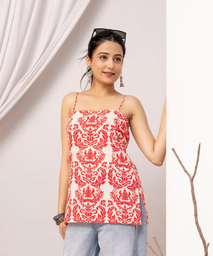 Saanvi Square Neck Kurti