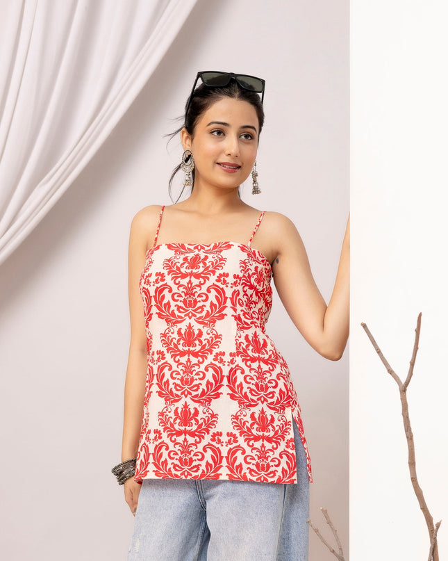 Saanvi Square Neck Kurti
