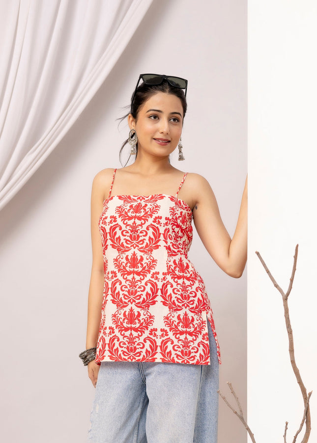Saanvi Square Neck Kurti