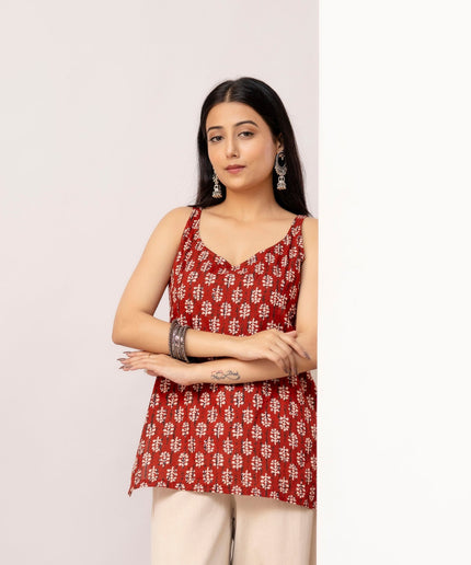 Nysa Kurta with Deep Back