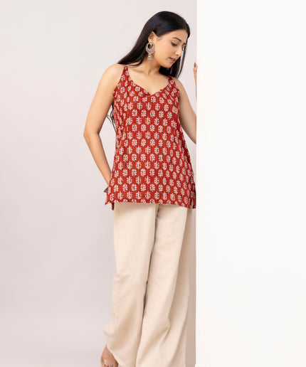 Nysa Kurta with Deep Back