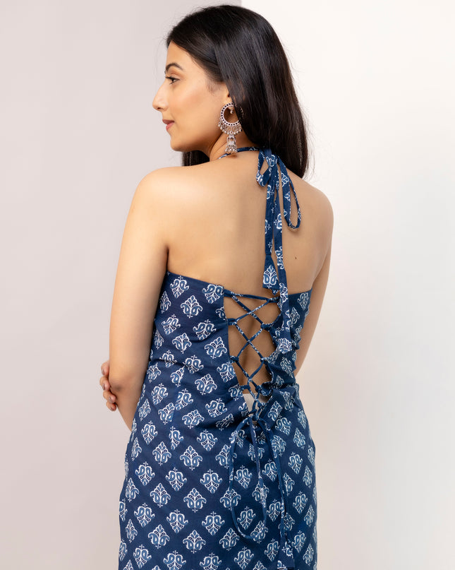 Inaaya Halter Neck Kurta