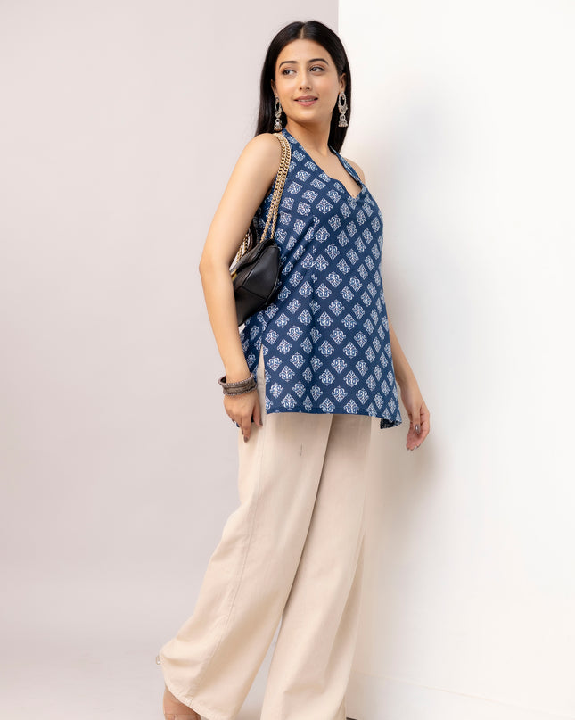 Inaaya Halter Neck Kurta