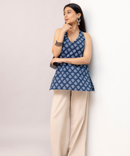 Inaaya Halter Neck Kurta