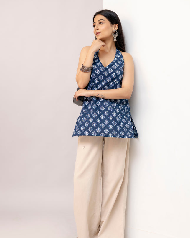 Inaaya Halter Neck Kurta